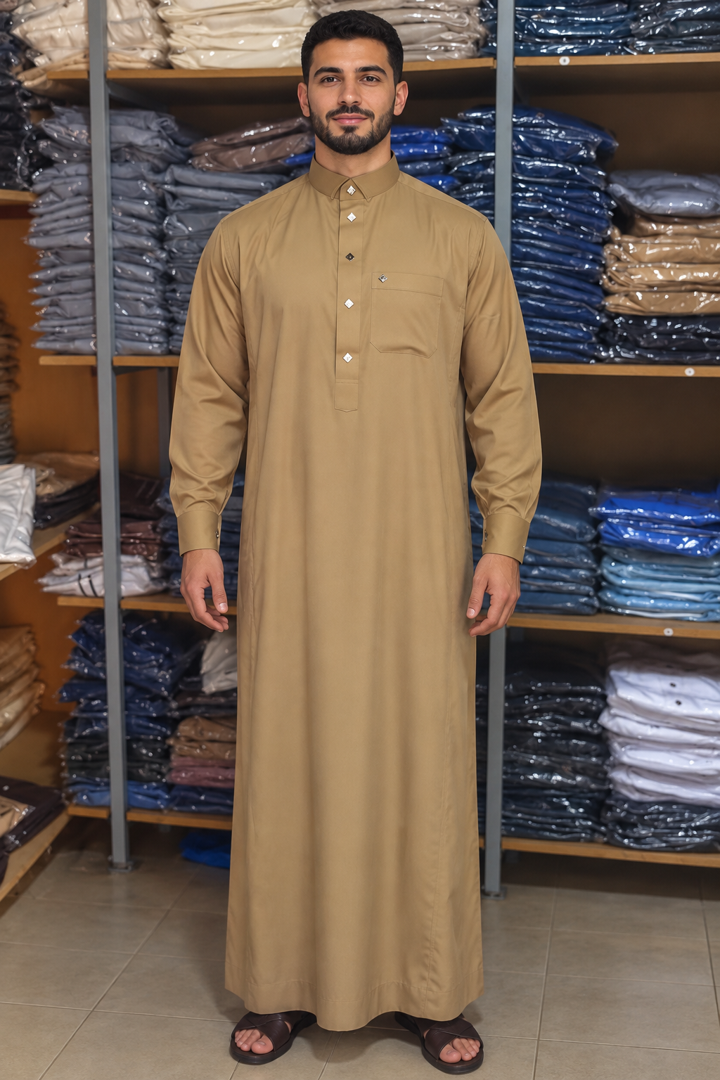 قميص رجالي صدافي قميجة