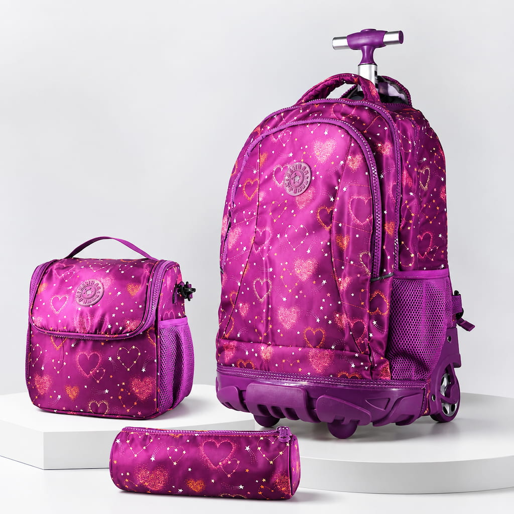 Sac à Dos Scolaire à Roulettes 3 en 1 – Collection Rentrée